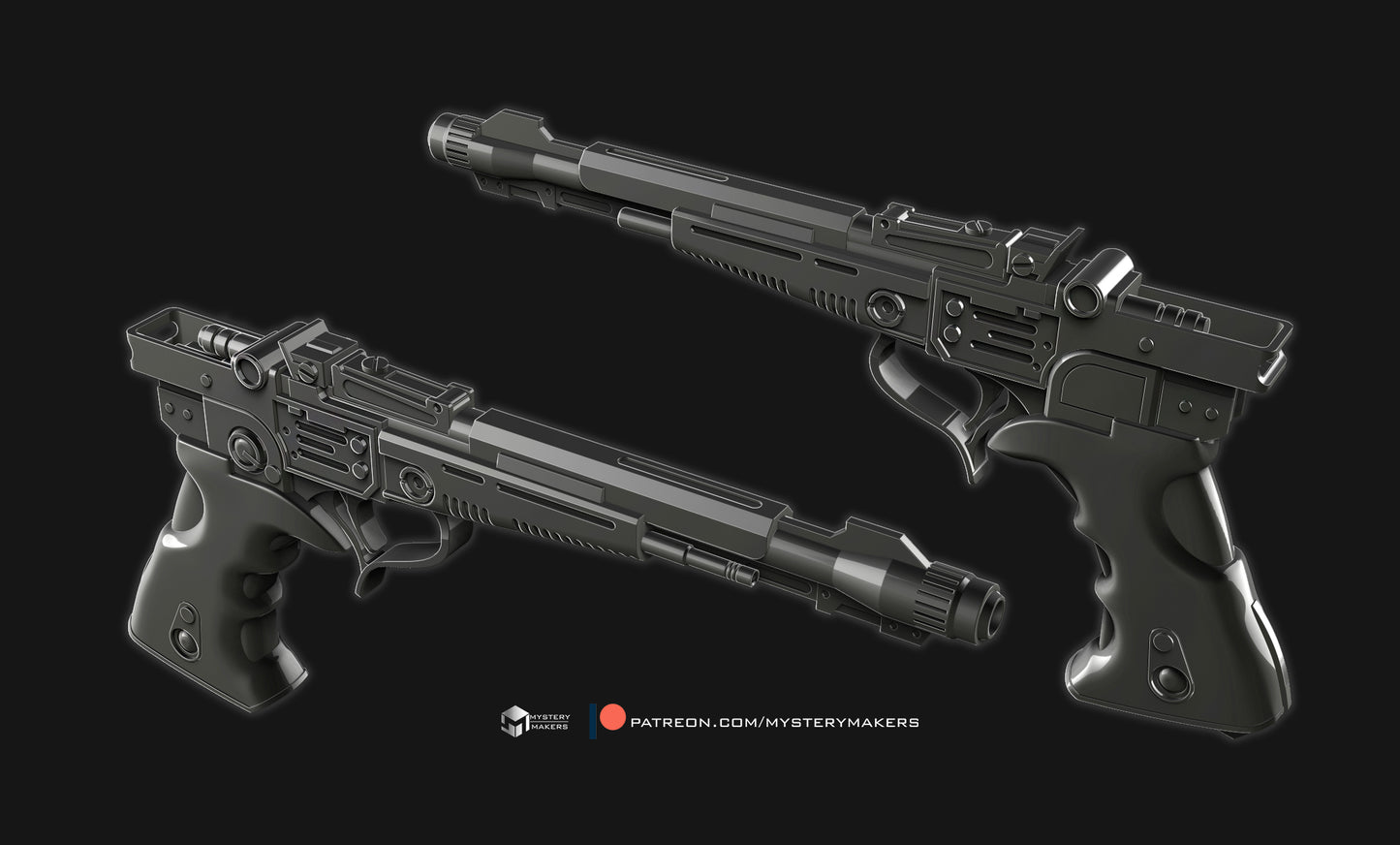 Mandalorian Season 3 Blaster Pistol- Full Scale Replica Prop