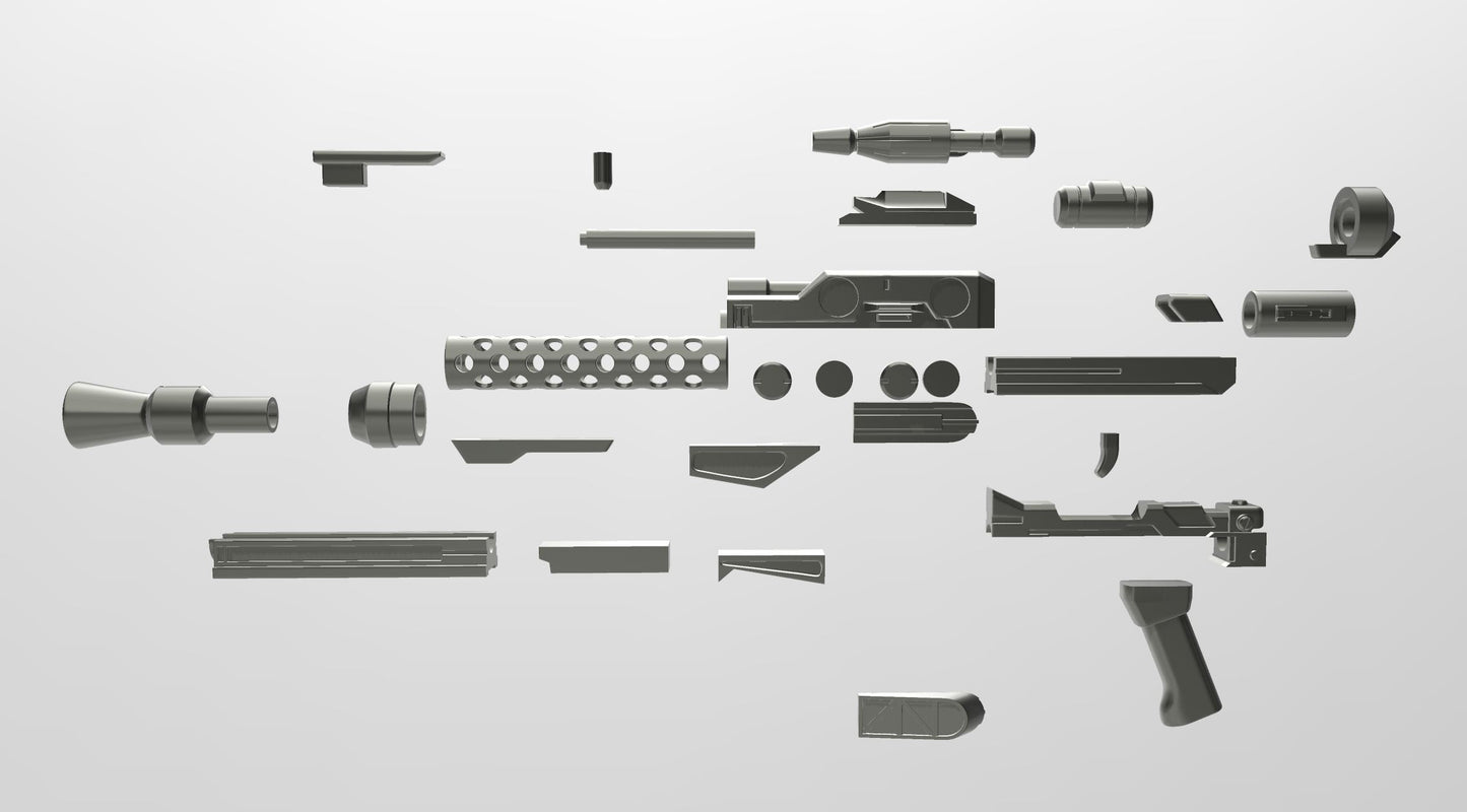 DLA-13 Heavy Blaster - Full Scale Replica Prop