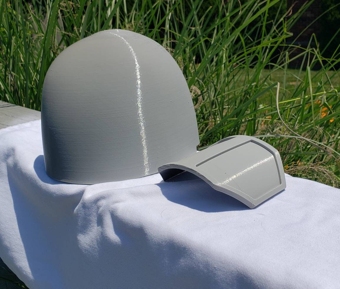 Heavy Infantry Mando Left Shoulder Armor Mandalorian Costume Clean Version. Made in USA