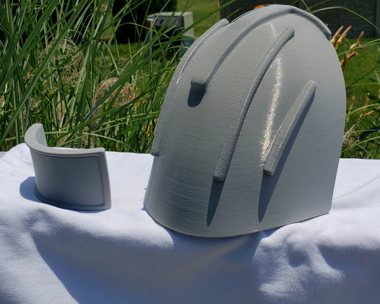 Heavy Infantry Mando Clean Version Right Shoulder Armor Mandalorian Costume. Manufactured & Shipped from USA