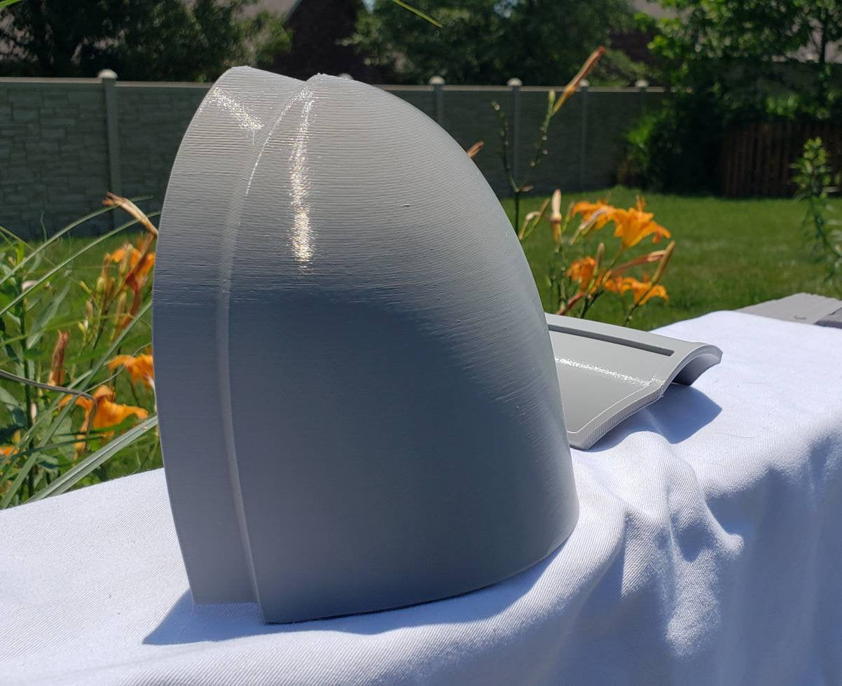 Heavy Infantry Mando Left Shoulder Armor Mandalorian Costume Clean Version. Made in USA