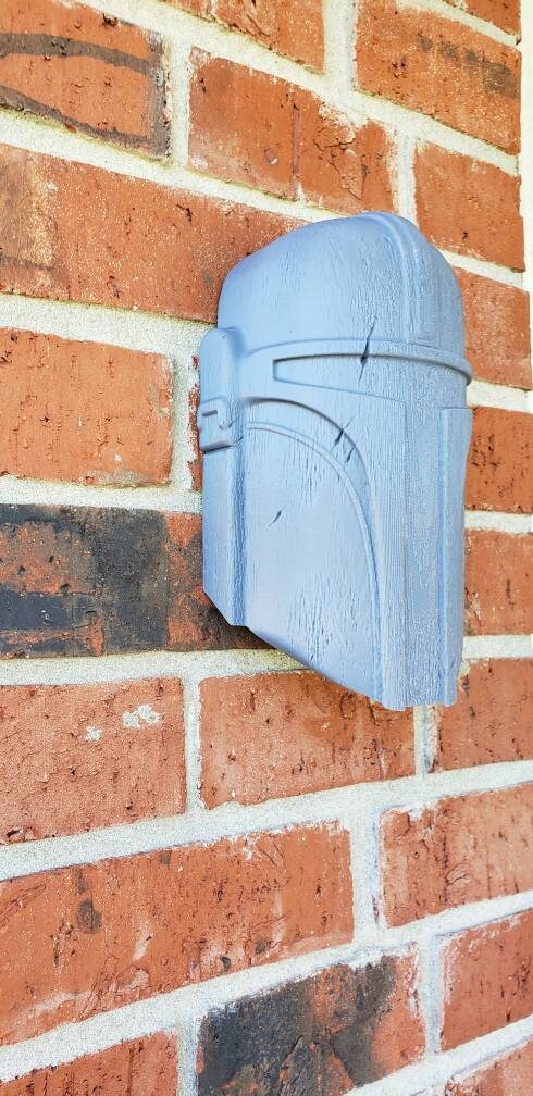 Mandalorian Tikki Head, Wall Decoration, Costume, Christmas Gift Present