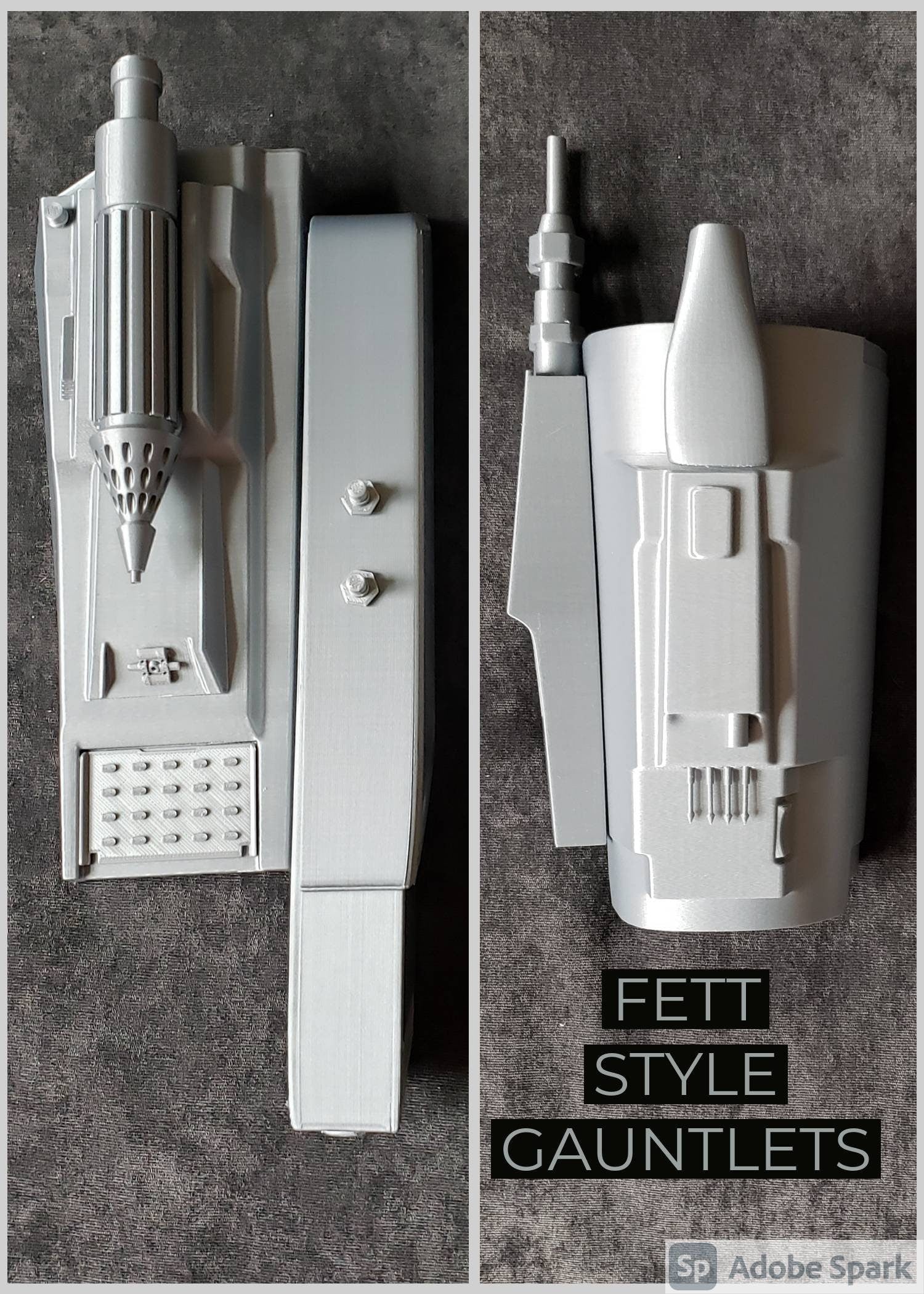 Boba / Jango Fett / Cobb Vanth ROTJ Mandalorian Gauntlets