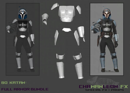 Bo-Katan Armor Kit, Free Custom Sizing, Full Armor Pieces, Made in USA