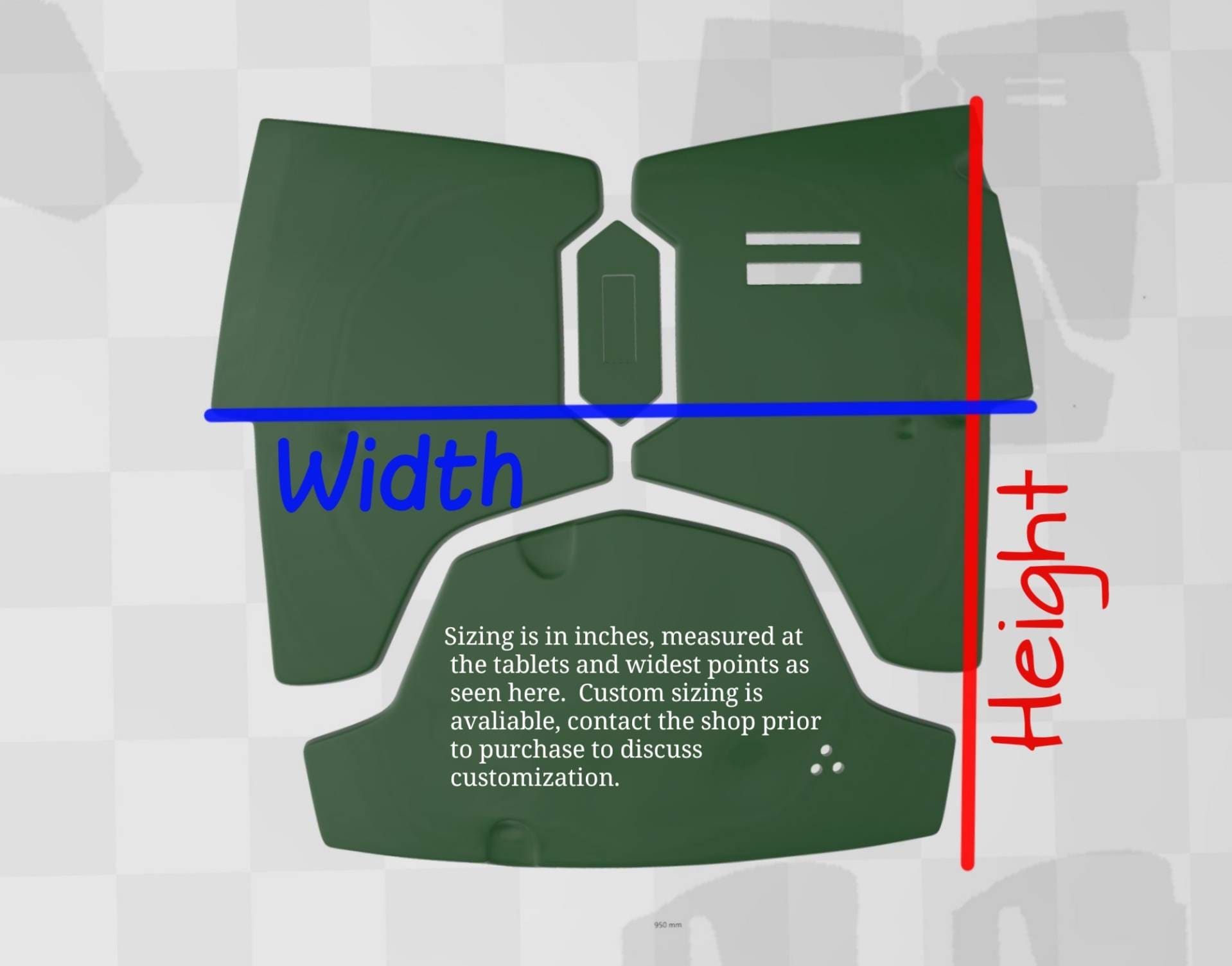 Non Dented Boba / Jango Fett / Cobb Vanth ROTJ Mandalorian Chest Piece