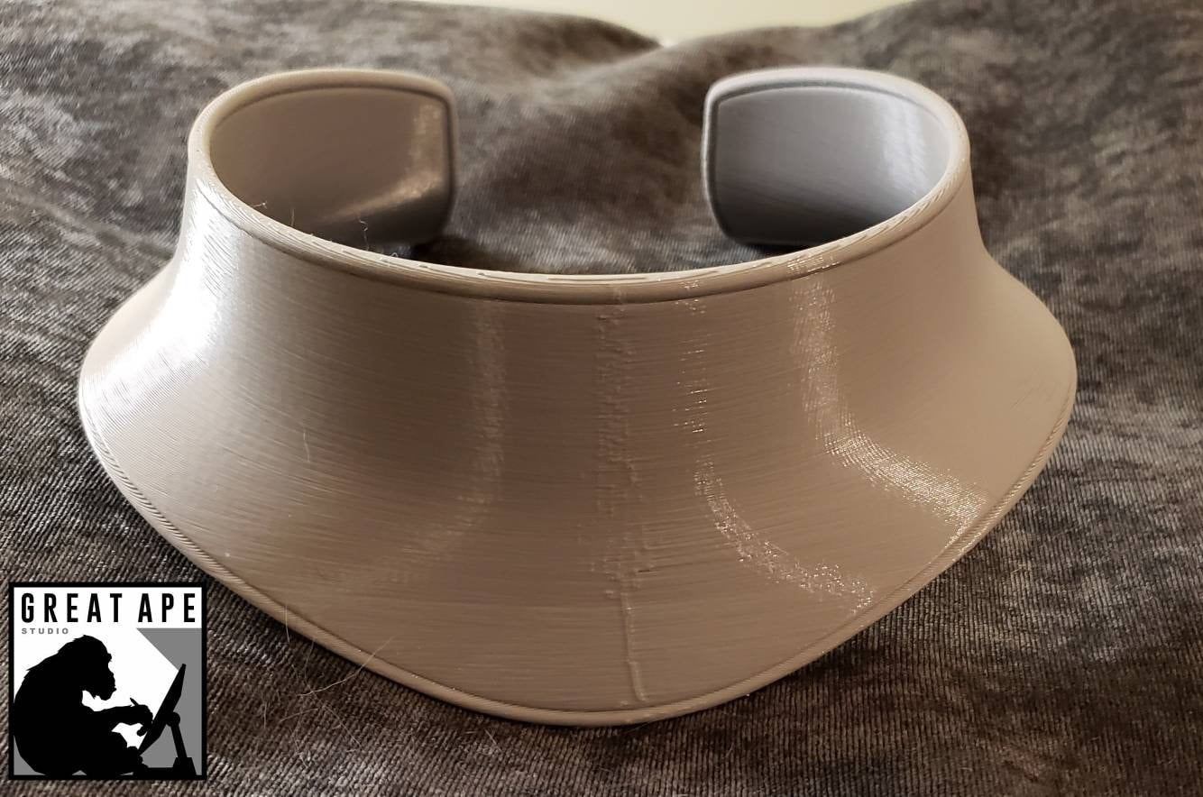 Cara Dune Neck Seal Armor Collar