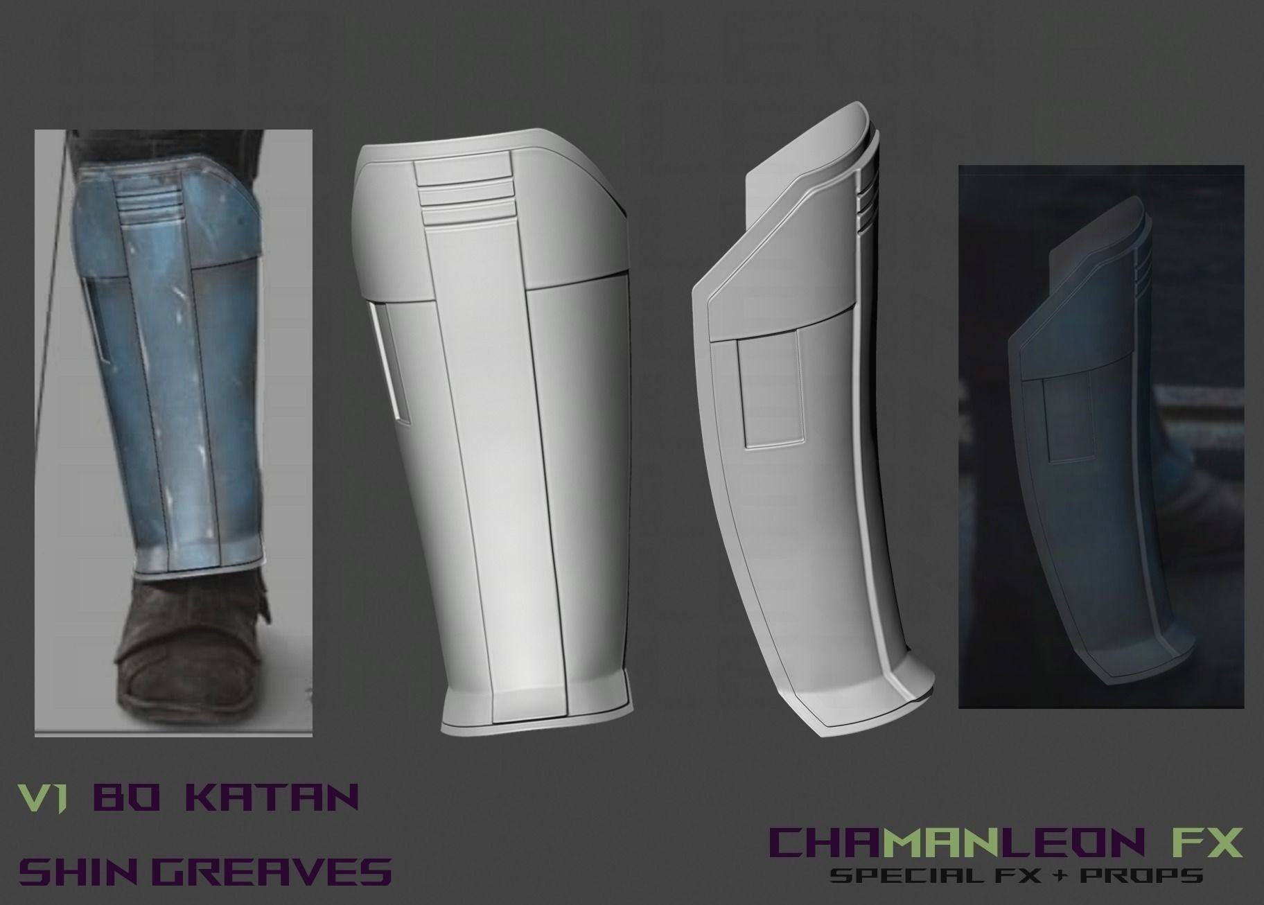 Bo-Katan Armor, Shin Guard, Shin Greaves, Costume, Custom Size