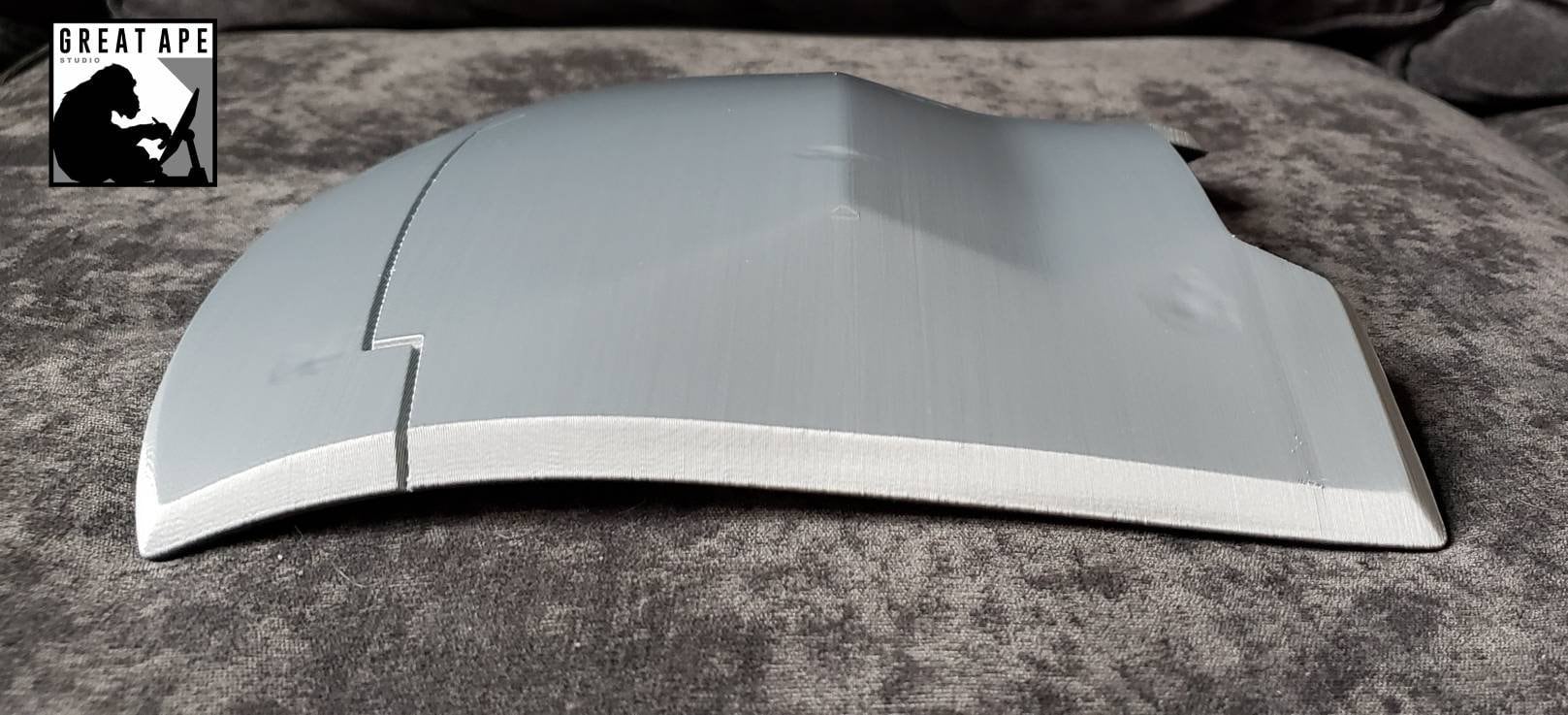 Mandalorian Back Armor With Battle Damage, can be custom sized, Post Imperial Armor, Mandalorian Costume, Mandalorian Armor