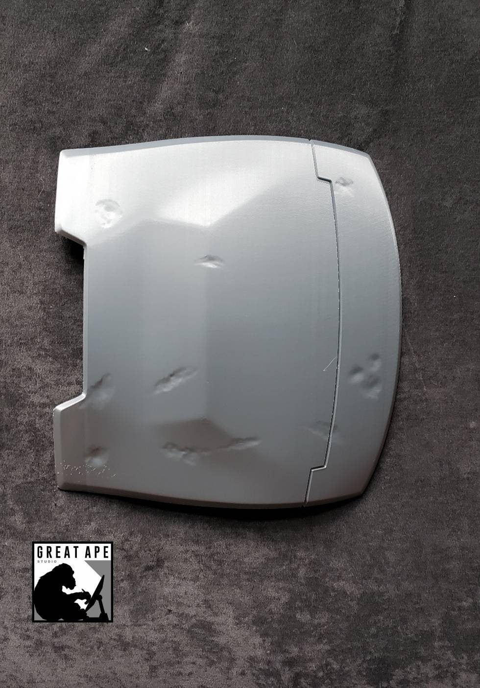 Mandalorian Back Armor With Battle Damage, can be custom sized, Post Imperial Armor, Mandalorian Costume, Mandalorian Armor