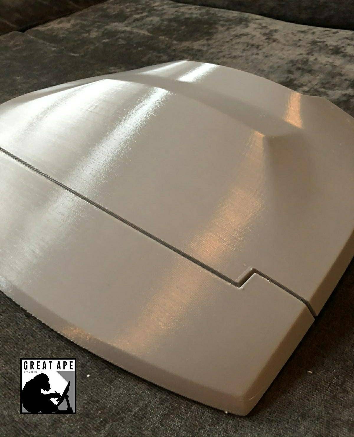 Ready to Ship 12.5 INCH Mandalorian Back Armor,Manufactured & Shipped from USA, Mandalorian Costume, Mandalorian Armor, Post Imperial