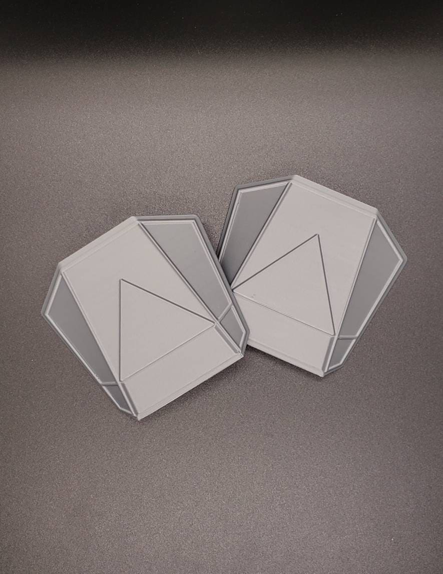 Mandalorian Hand Plates Pair, Armor Piece, Made in USA