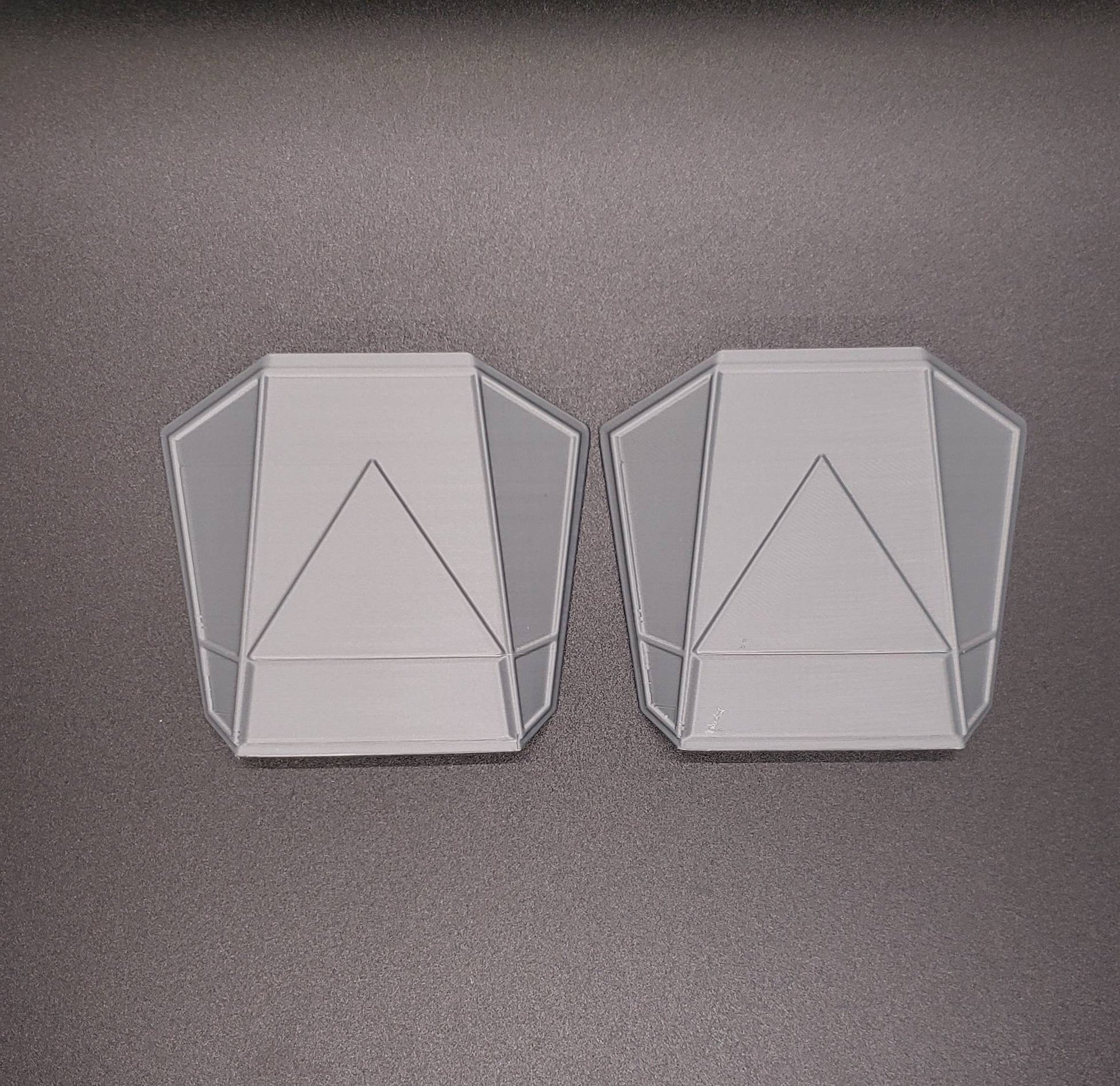 Mandalorian Hand Plates Pair, Armor Piece, Made in USA
