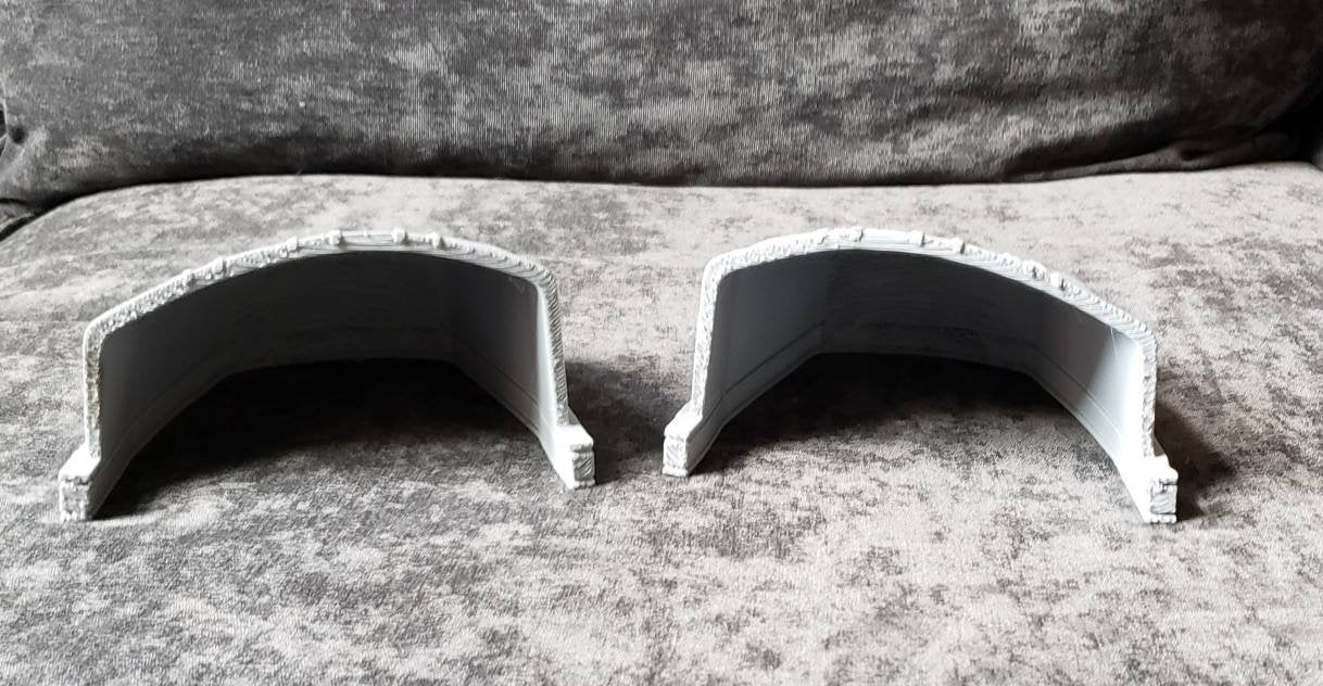 Pair of Mandalorian Toe Shoe Box Covers, Heavy Infantry Mandalorian Shoe Armor,