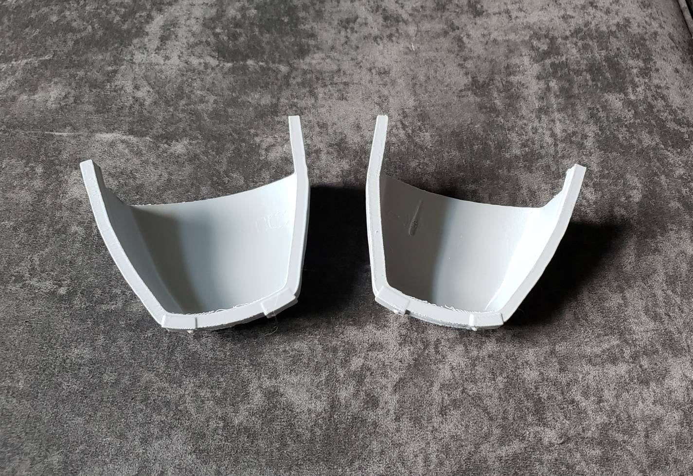 Pair of Mandalorian Toe Shoe Box Covers, Heavy Infantry Mandalorian Shoe Armor,