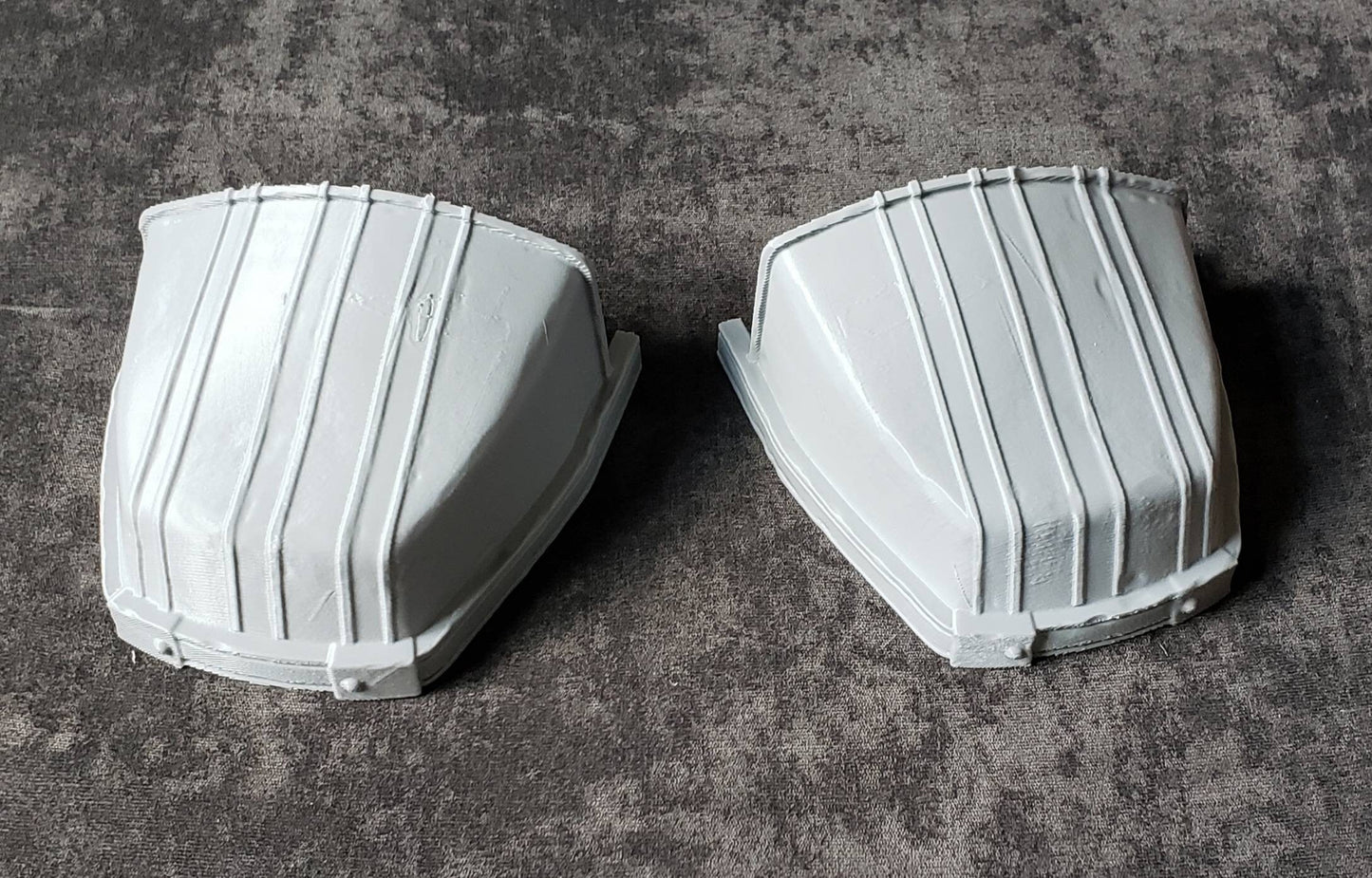 Pair of Mandalorian Toe Shoe Box Covers, Heavy Infantry Mandalorian Shoe Armor,