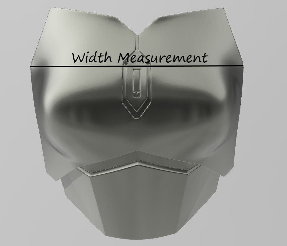 Feminized Mandalorian Beskar Chest Armor, Custom Sized, , female mandalorian, Mandalorian Costume, Post Imperial