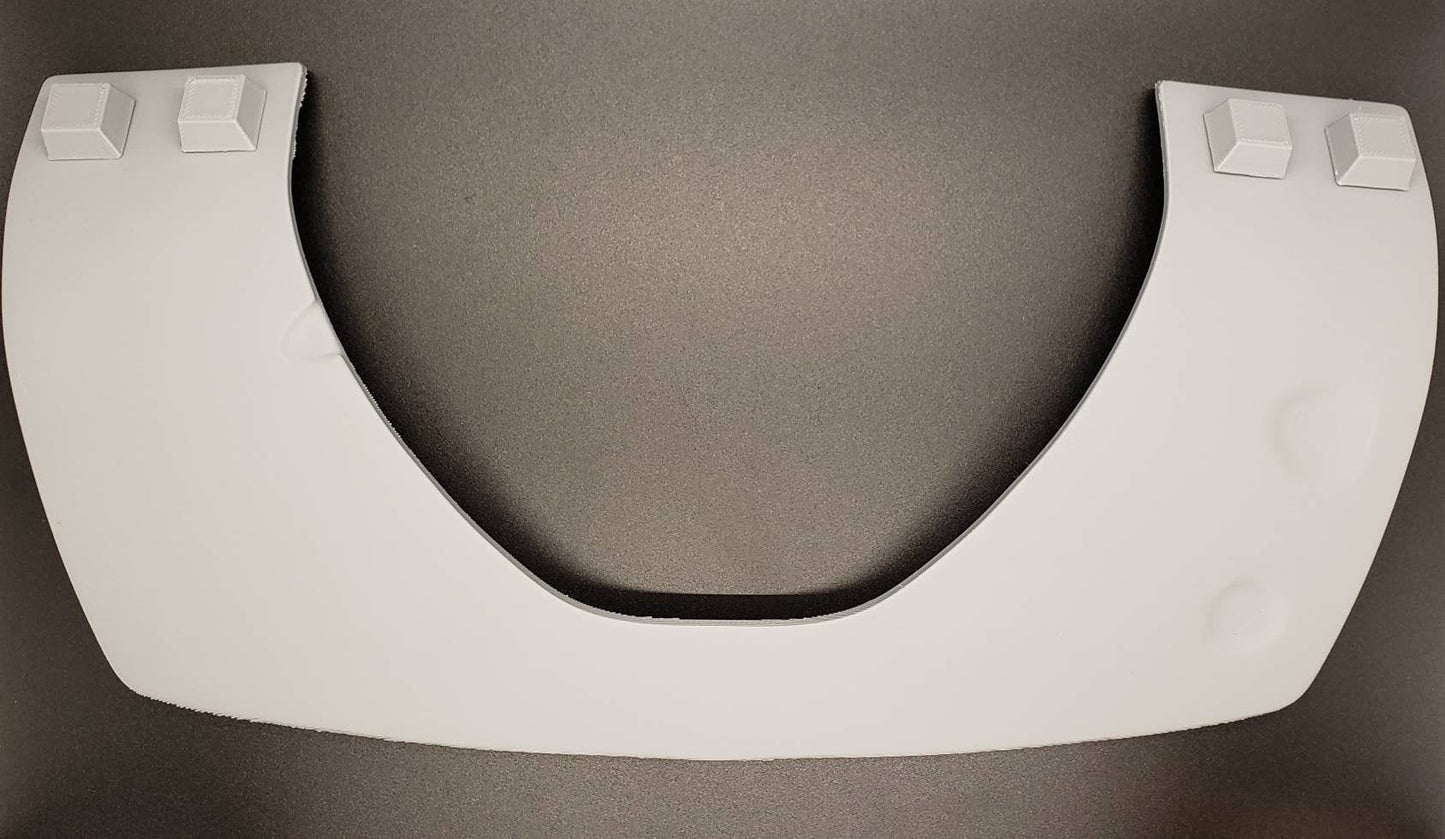 NECK COLLAR Fett Style Neck Collar Armor, can be custom sized, Manufactured & Shipped from USA