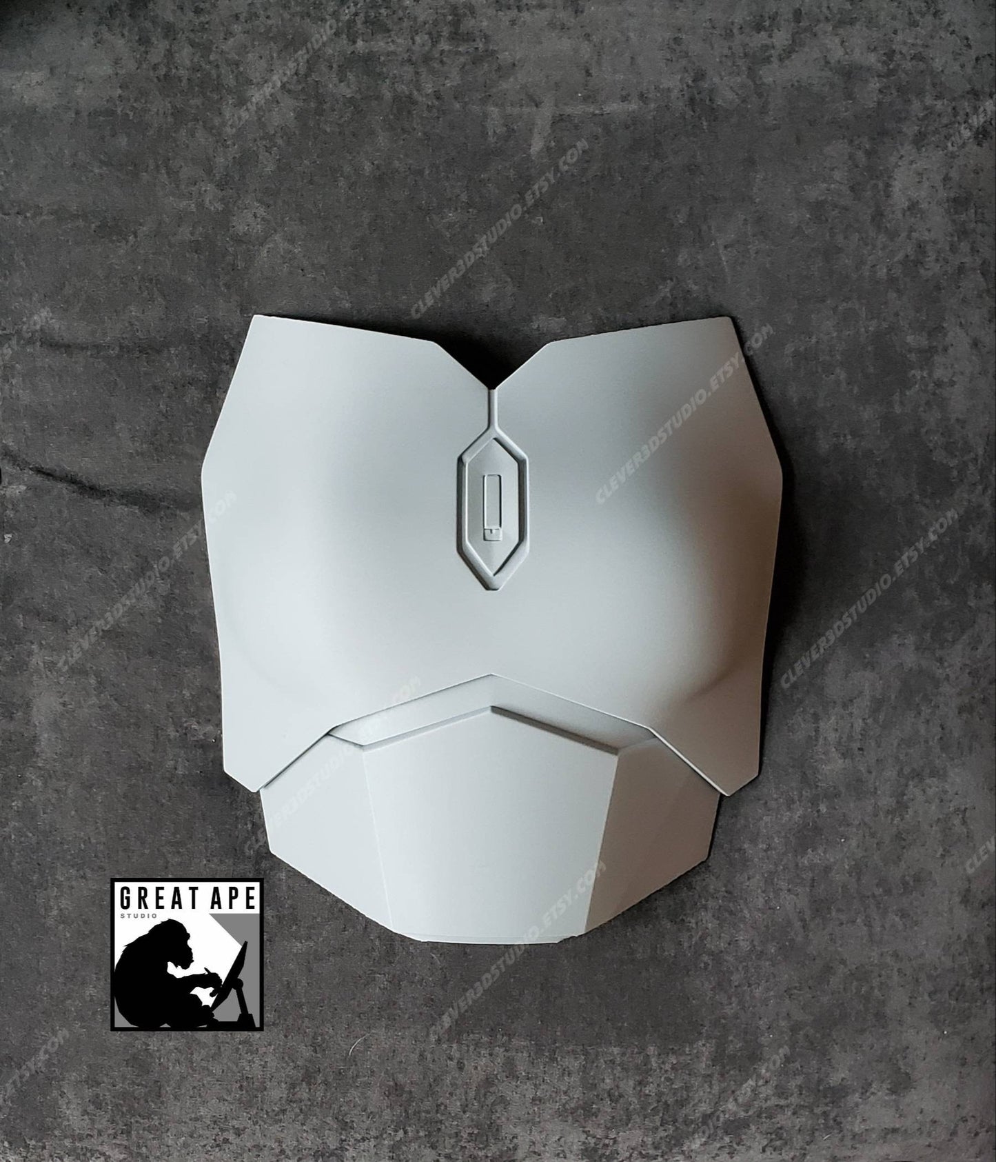 Feminized Mandalorian Beskar Chest Armor, Custom Sized, , female mandalorian, Mandalorian Costume, Post Imperial