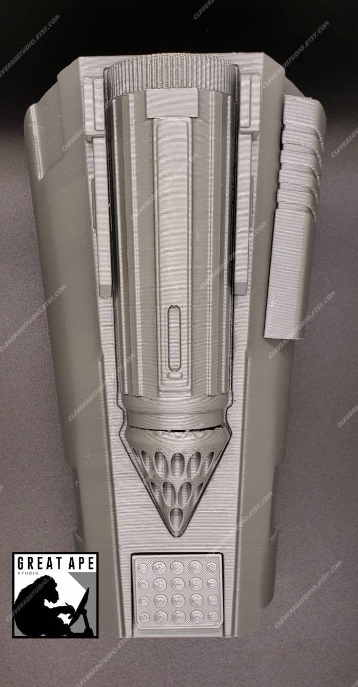 Mandalorian Gauntlets, Bracer, Vambrace, GreatApeStudio