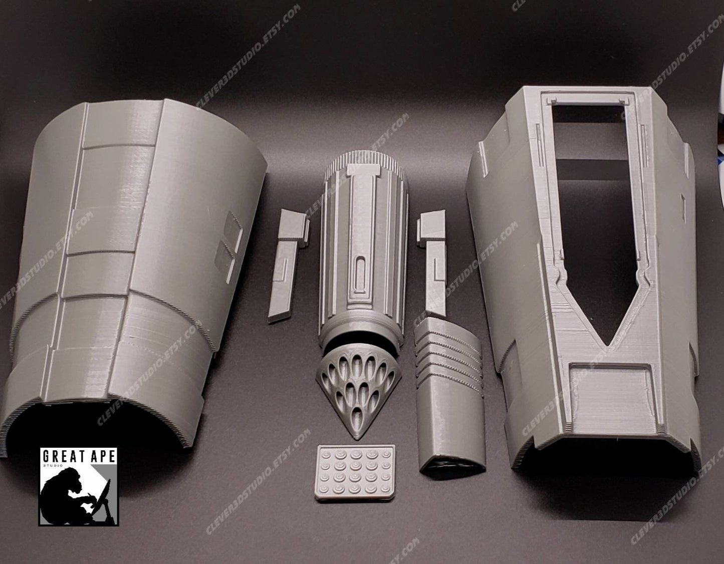 Mandalorian Gauntlets, Bracer, Vambrace, GreatApeStudio