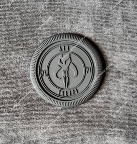 Mythosaur Skull Badge Stainless Steel cold cast fender trail badge replacement funny offroad