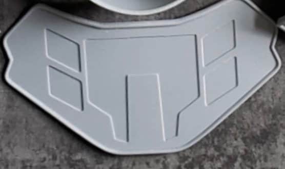 Cara Dune Back Plate, Season 2, Updated