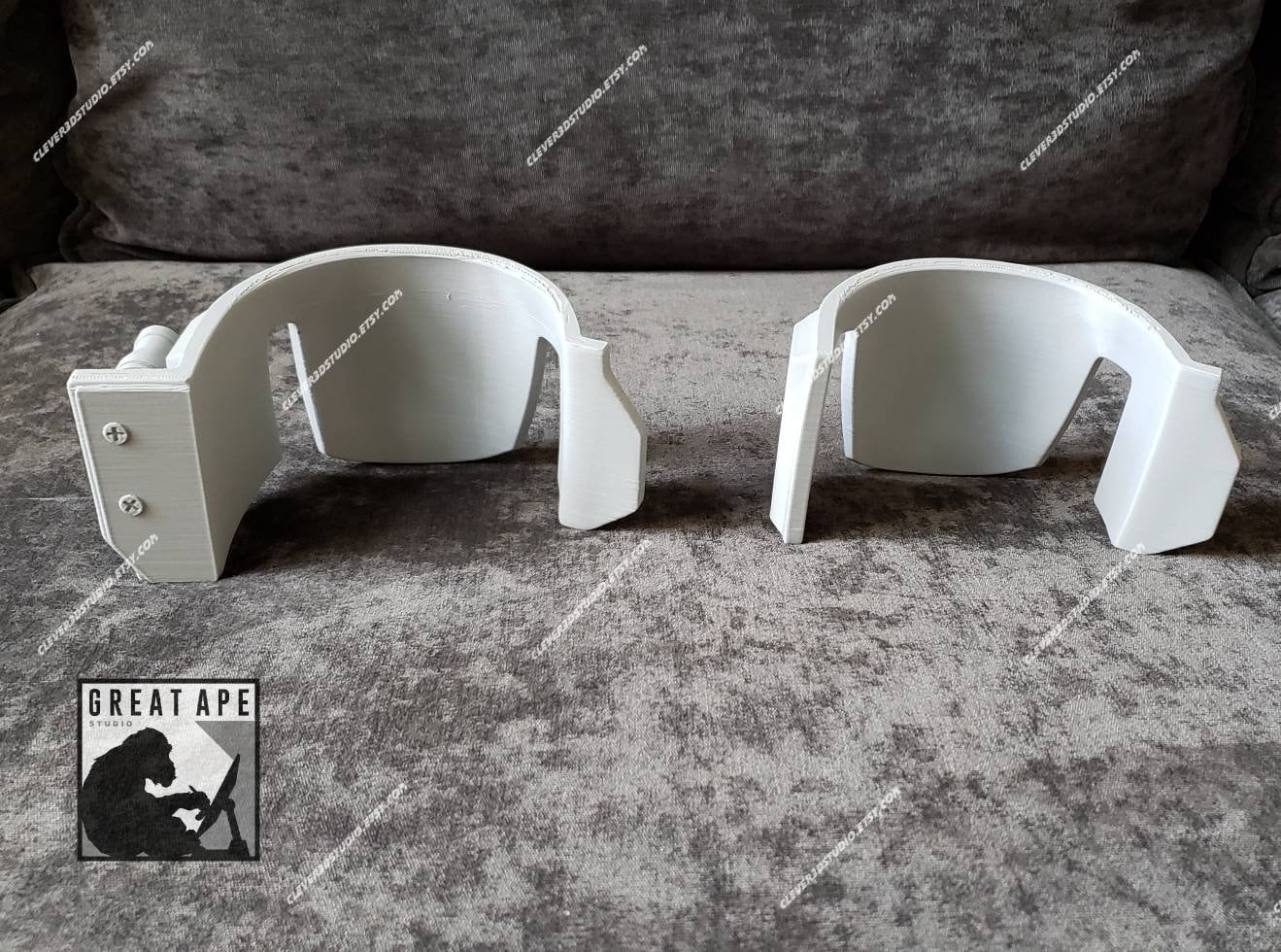 Deathwatch Knees, left and right, various sizes, death watch, Mandalorian knee