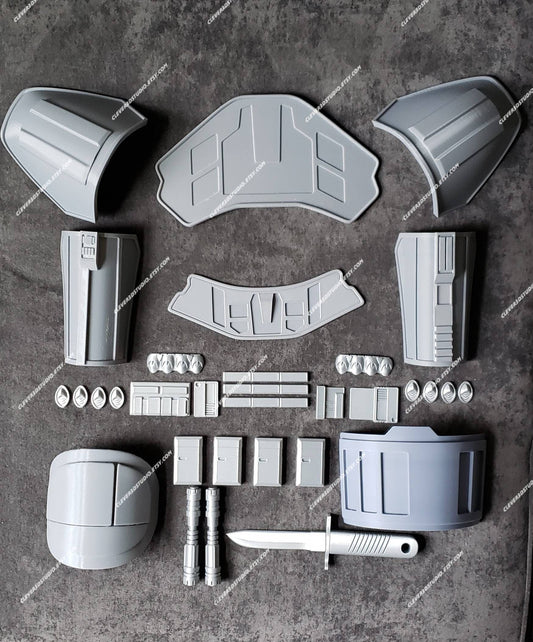 Cara Dune Season 2 Armor Kit, Custom Sized