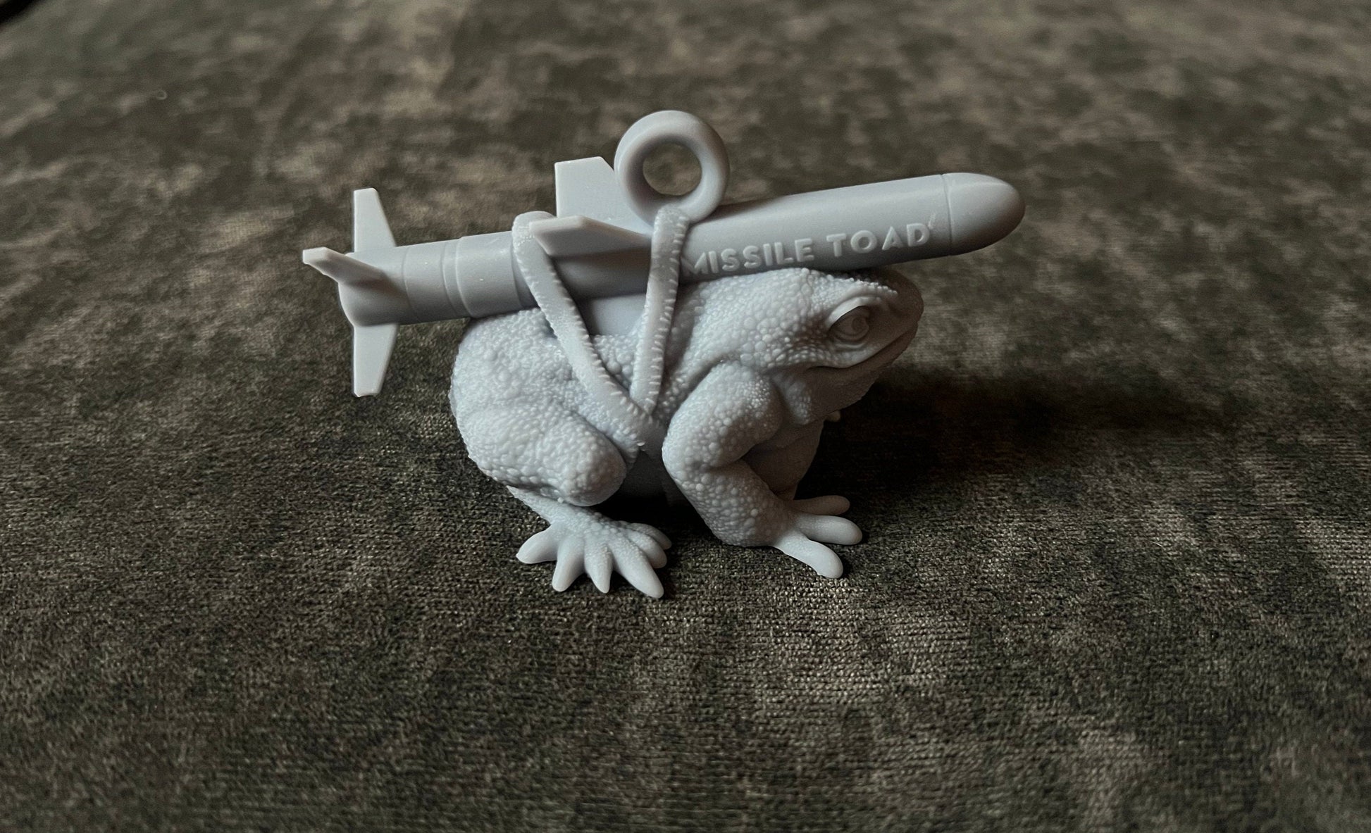 MissleToad / Christmas Ornament / Funny Gift / Mistletoe