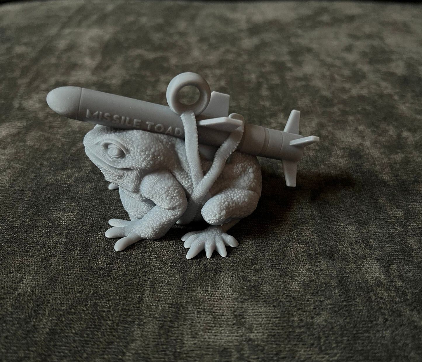 MissleToad / Christmas Ornament / Funny Gift / Mistletoe