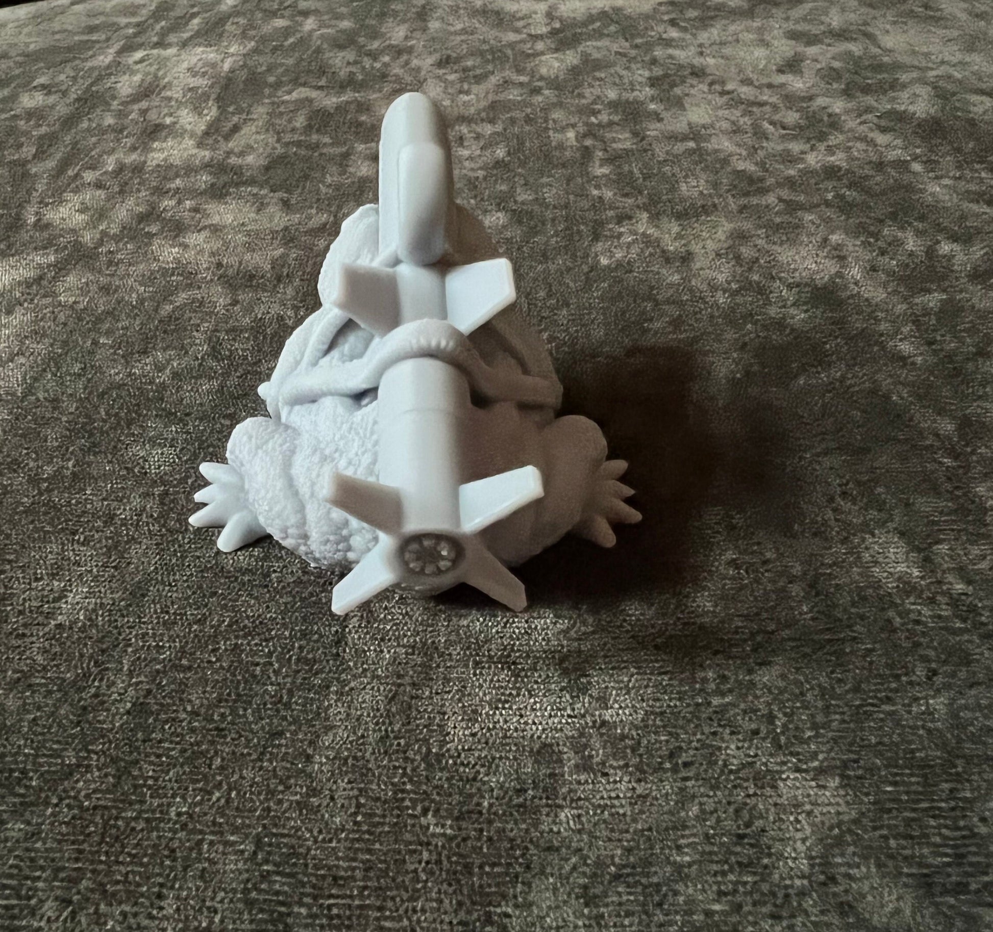 MissleToad / Christmas Ornament / Funny Gift / Mistletoe