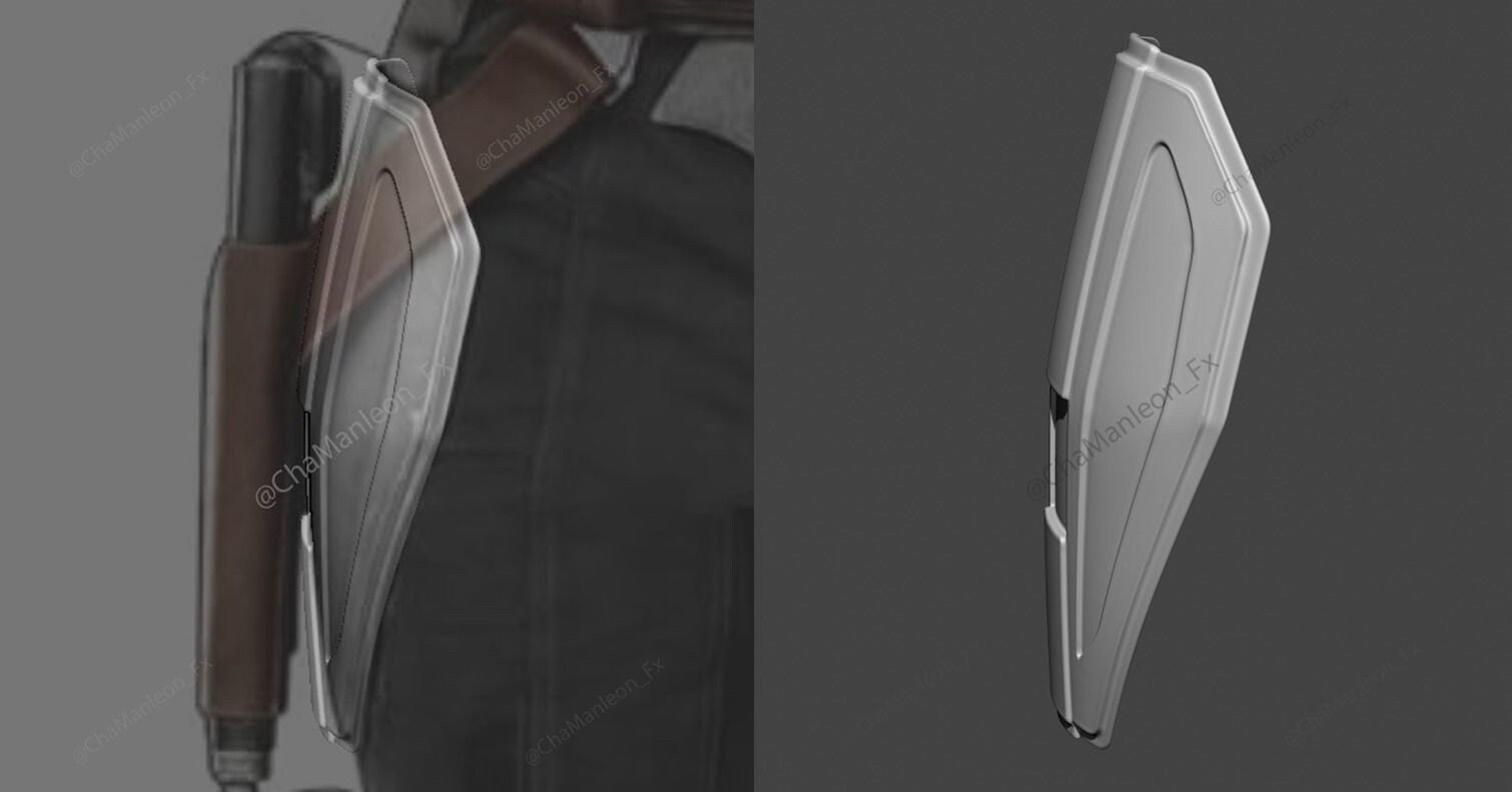 Bo-Katan Hip Plate Armor, Manufactured & Shipped from USA; Koska Reeves Bo Katan Night Owl Deathwatch