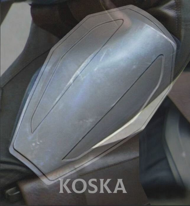 Koska Reeves, Hip Plate Armor, Manufactured & Shipped from USA