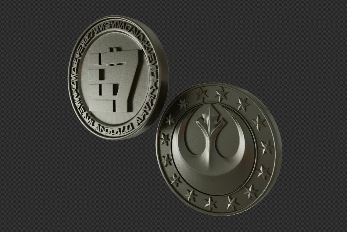 New Republic Credits / Book of Boba Fett Coin / Mandalorian Bundle