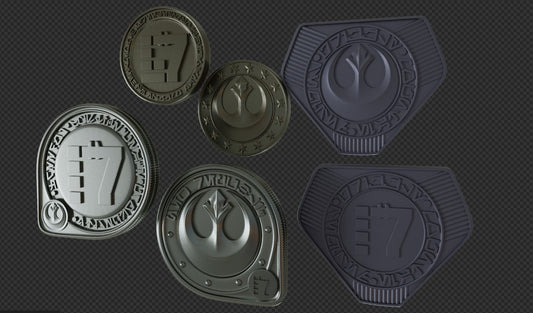 New Republic Credits / Book of Boba Fett Coin / Mandalorian Bundle