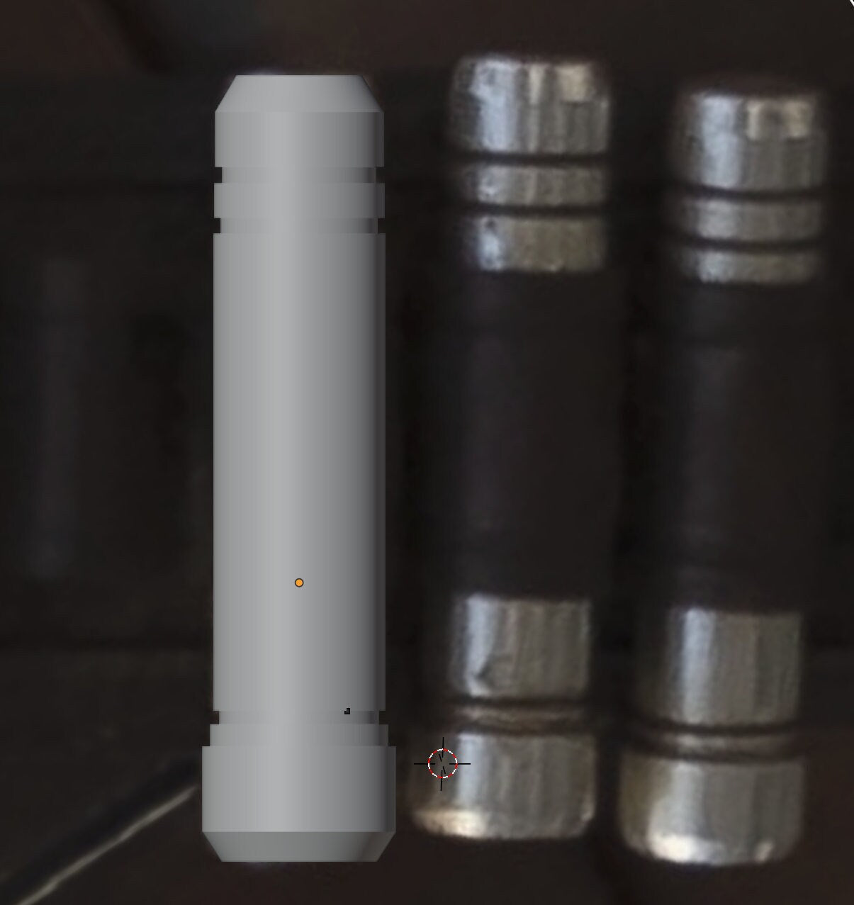 Mandalorian Ammo Belt Shin Cartridge Digital Model STL Cylinder Din Djarin mando