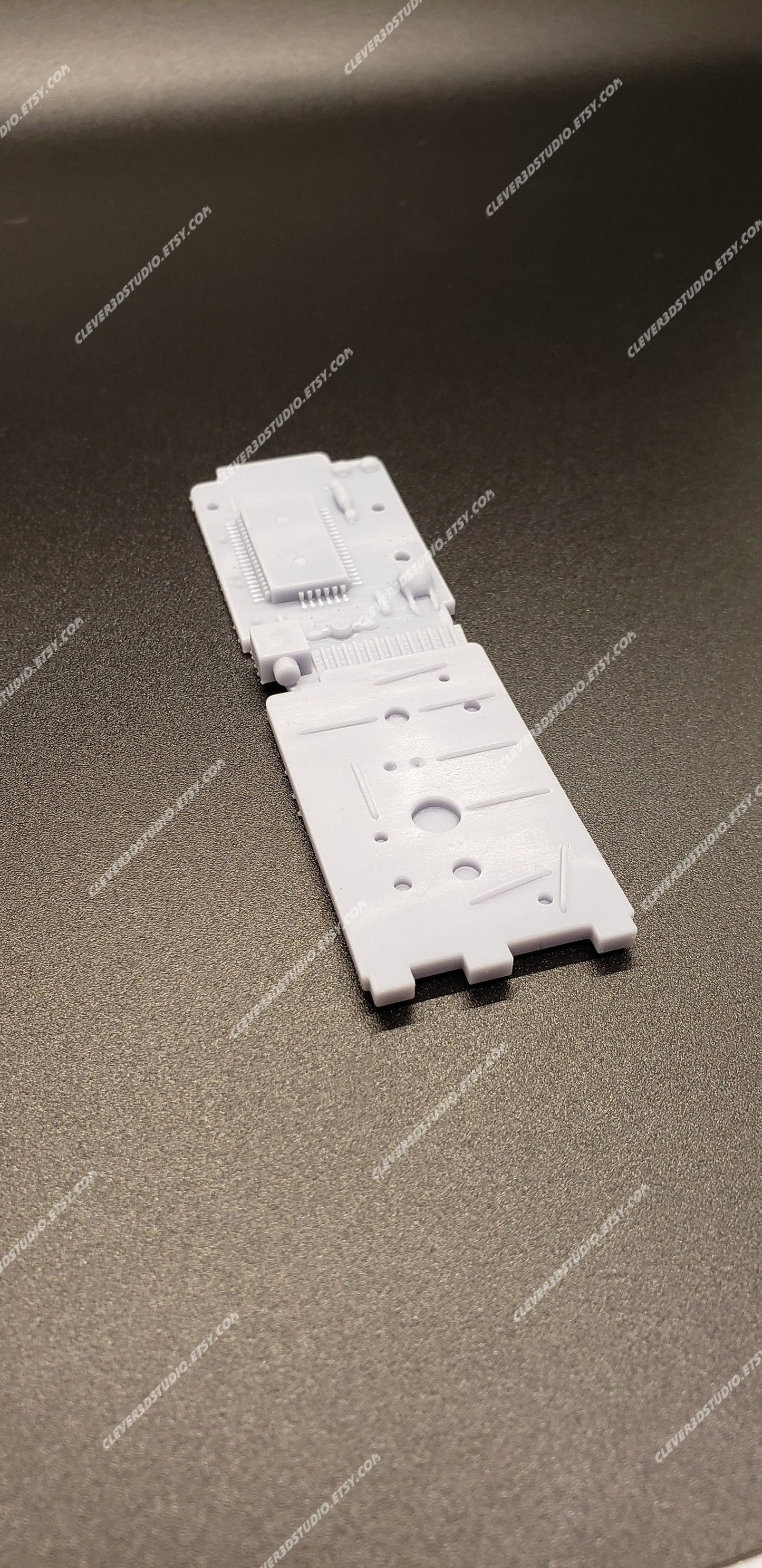 MQ1 circuit board for Boba Fett helmet, deathwatch, 3D printed high resolution