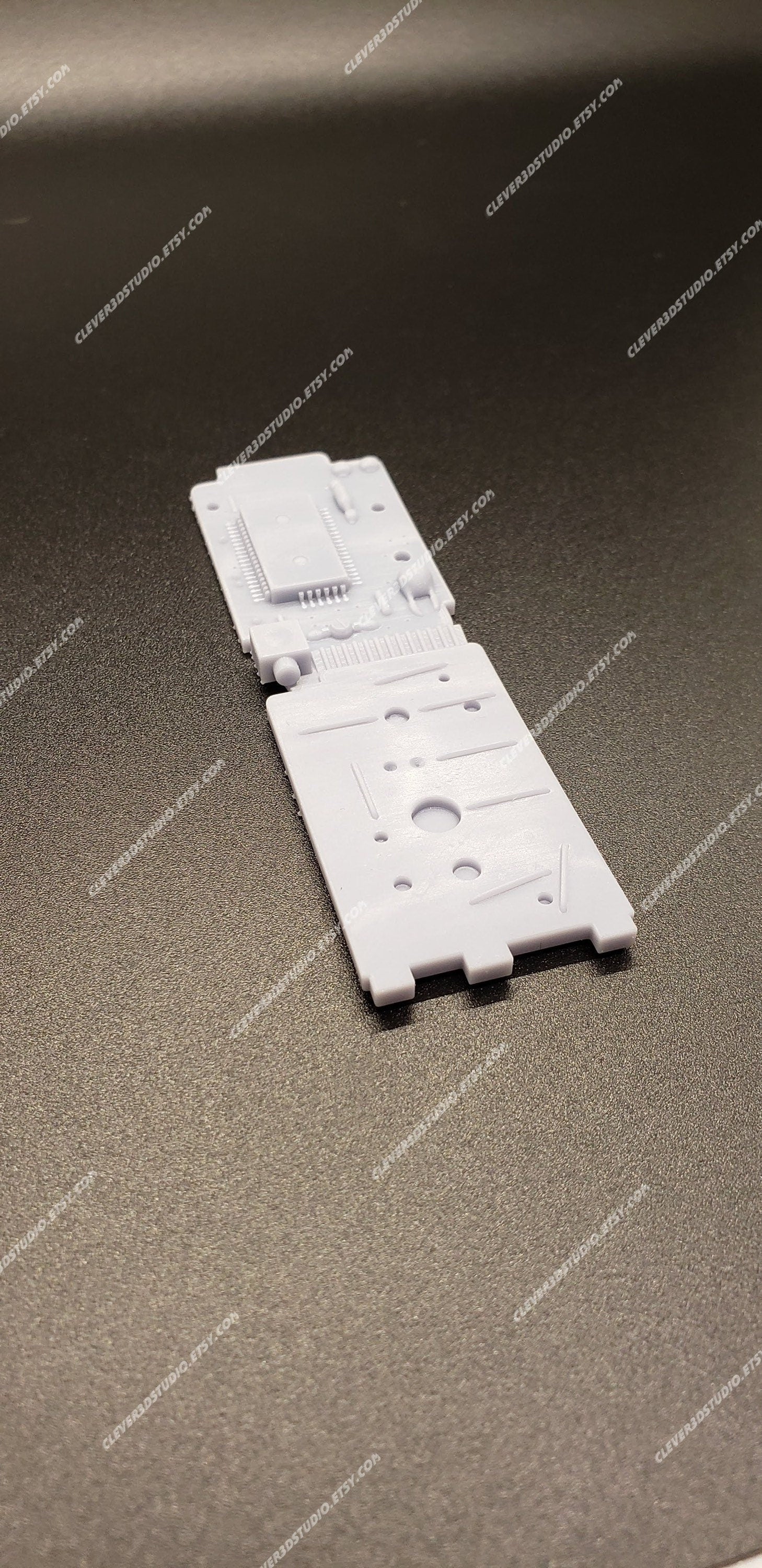 MQ1 circuit board for Boba Fett helmet, deathwatch, 3D printed high resolution