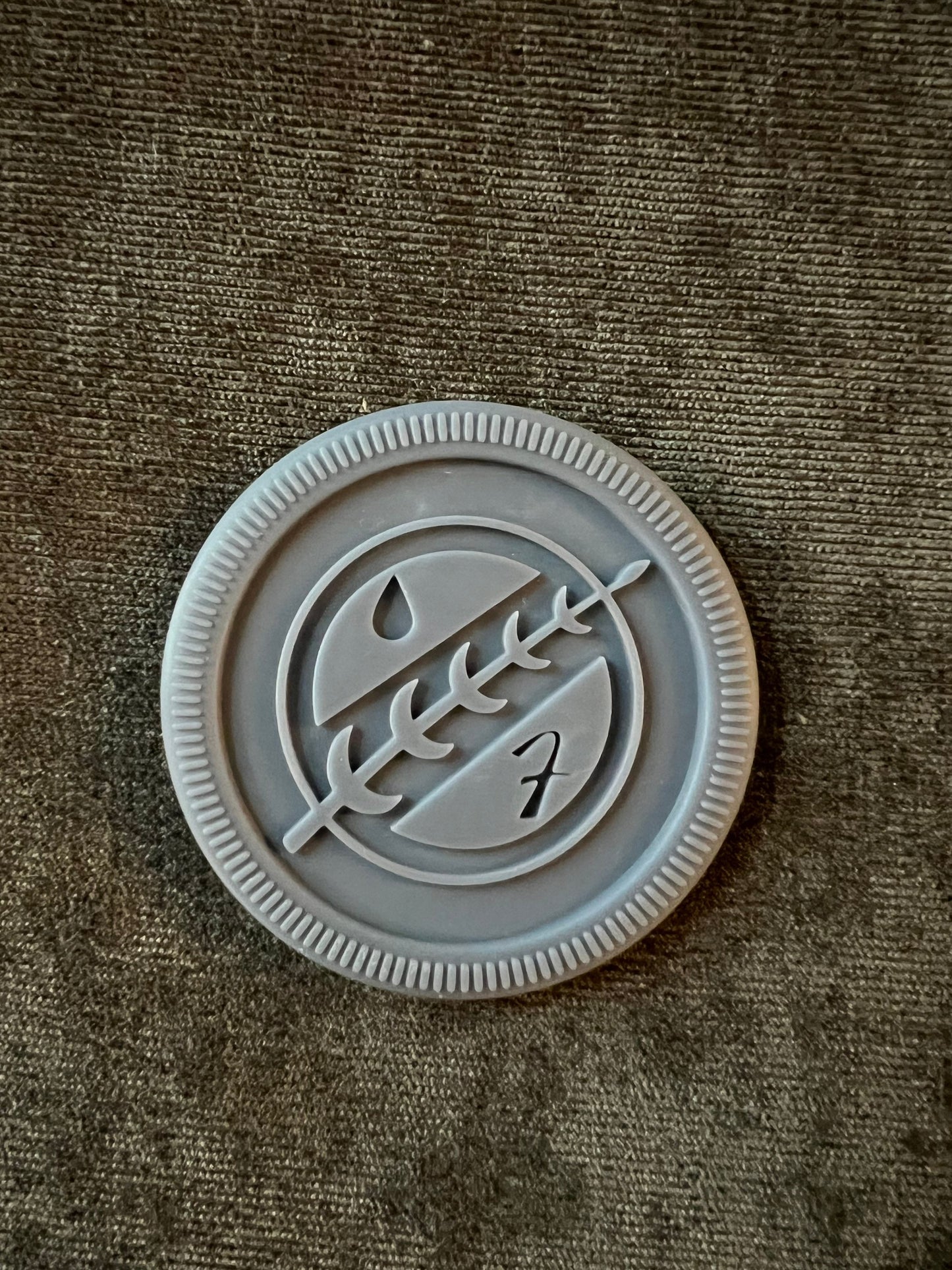 Boba Fett Badge Stainless Steel cold cast  fender trail badge replacement funny offroad