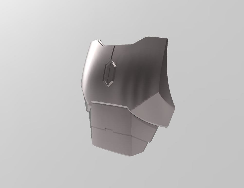 Custom Mandalorian Chest Plate. AEA Chest Armor, AlterEgo, Paz Vizsla, Din Djarin, Heavy Scout Variant, Post Imperial, HIM