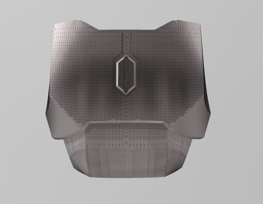 Custom Mandalorian Chest Plate. AEA Chest Armor, AlterEgo, Paz Vizsla, Din Djarin, Heavy Scout Variant, Post Imperial, HIM