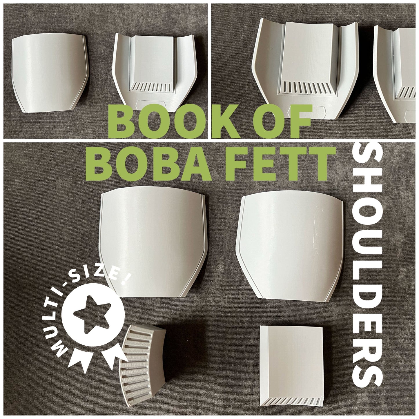Shoulder Armor; Boba Fett / The Book of Boba Fett / Mandalorian