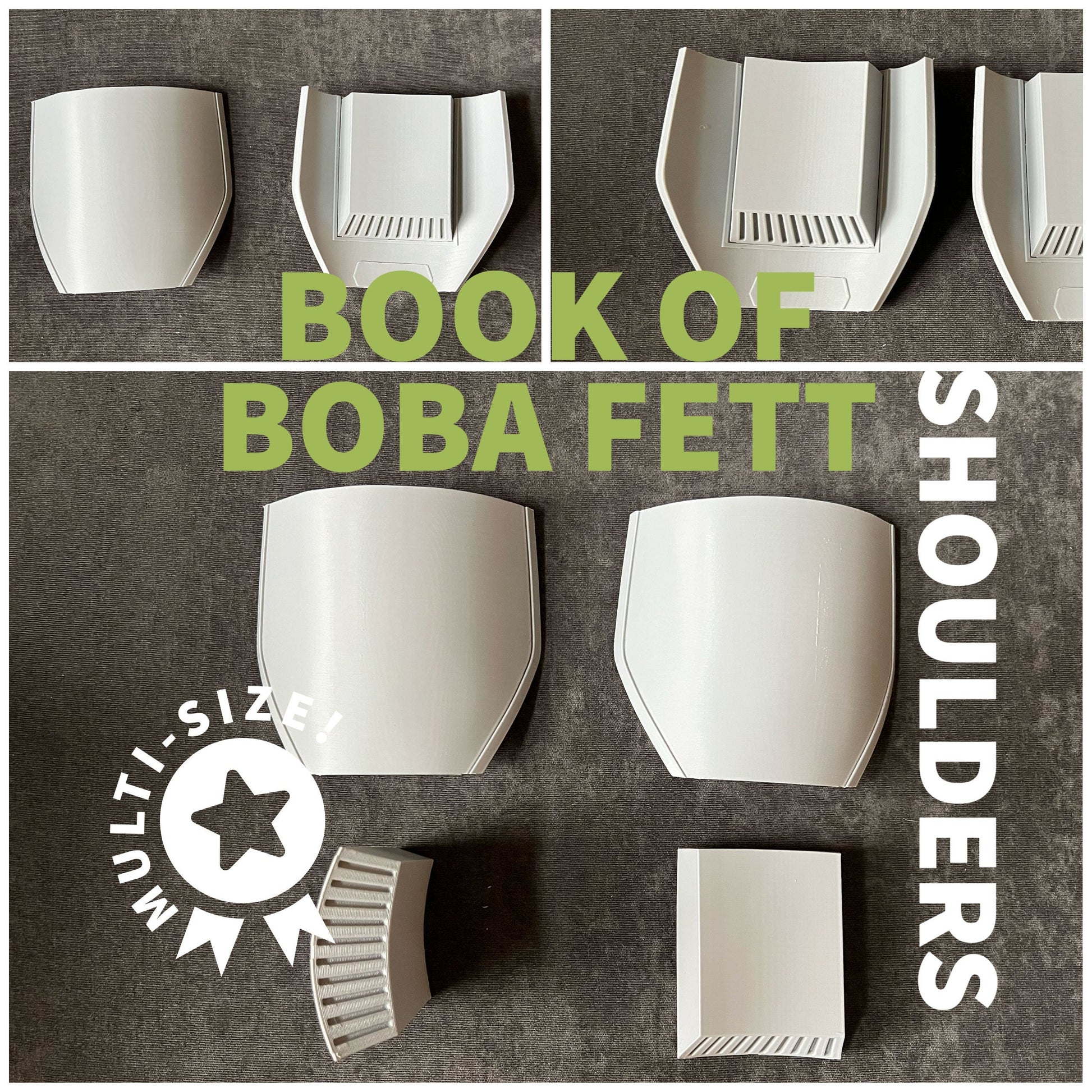 Shoulder Armor; Boba Fett / The Book of Boba Fett / Mandalorian