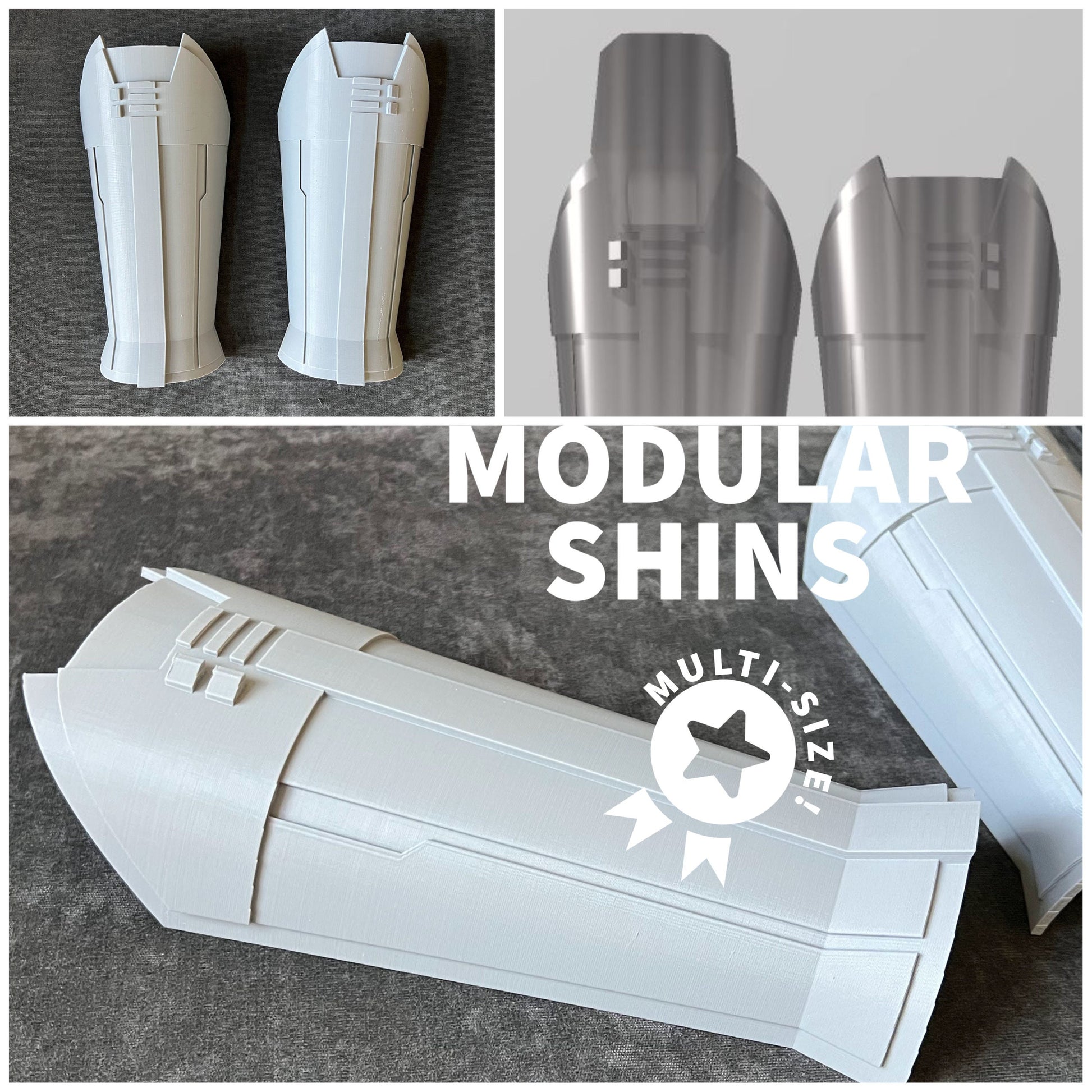 Mandalorian Shin Guard, Shin Greaves, Costume, Custom Size, Din Djarin, Boba Fett, Bo Katan, Mercs, MMCC