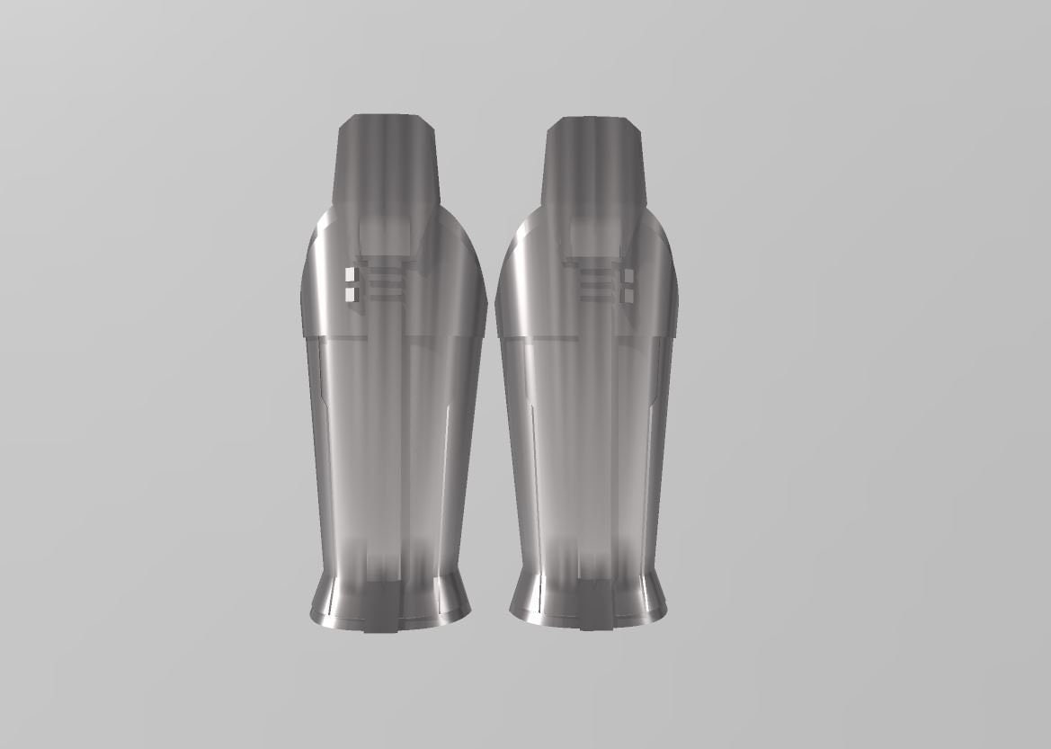 Mandalorian Shin Guard, Shin Greaves, Costume, Custom Size, Din Djarin, Boba Fett, Bo Katan, Mercs, MMCC