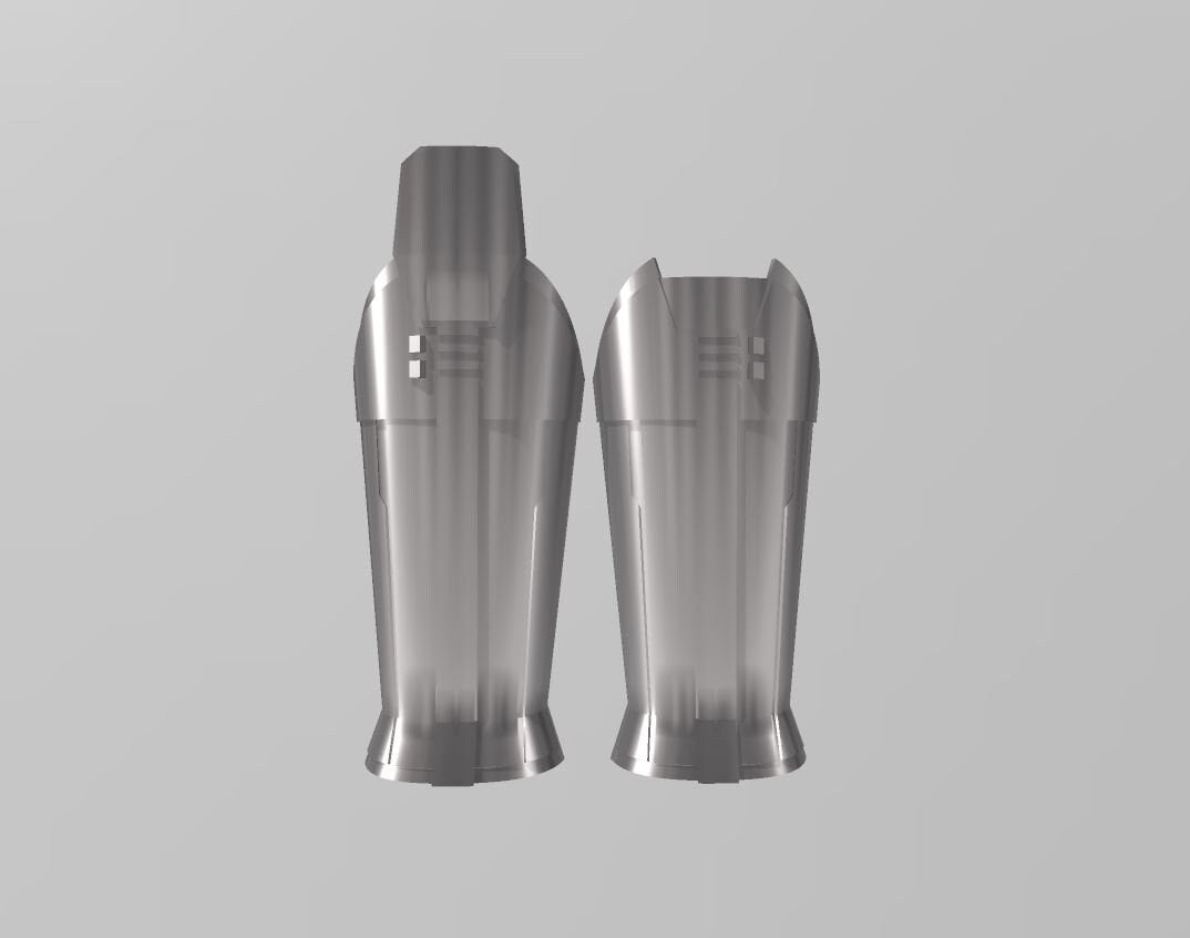 Mandalorian Shin Guard, Shin Greaves, Costume, Custom Size, Din Djarin, Boba Fett, Bo Katan, Mercs, MMCC