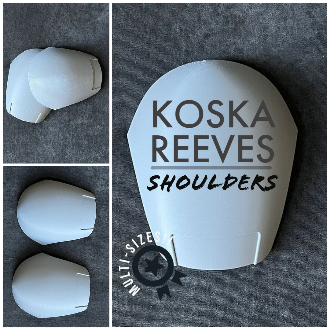 Koska Reeves Shoulder armor Pair, Mandalorian Shoulder Pauldron