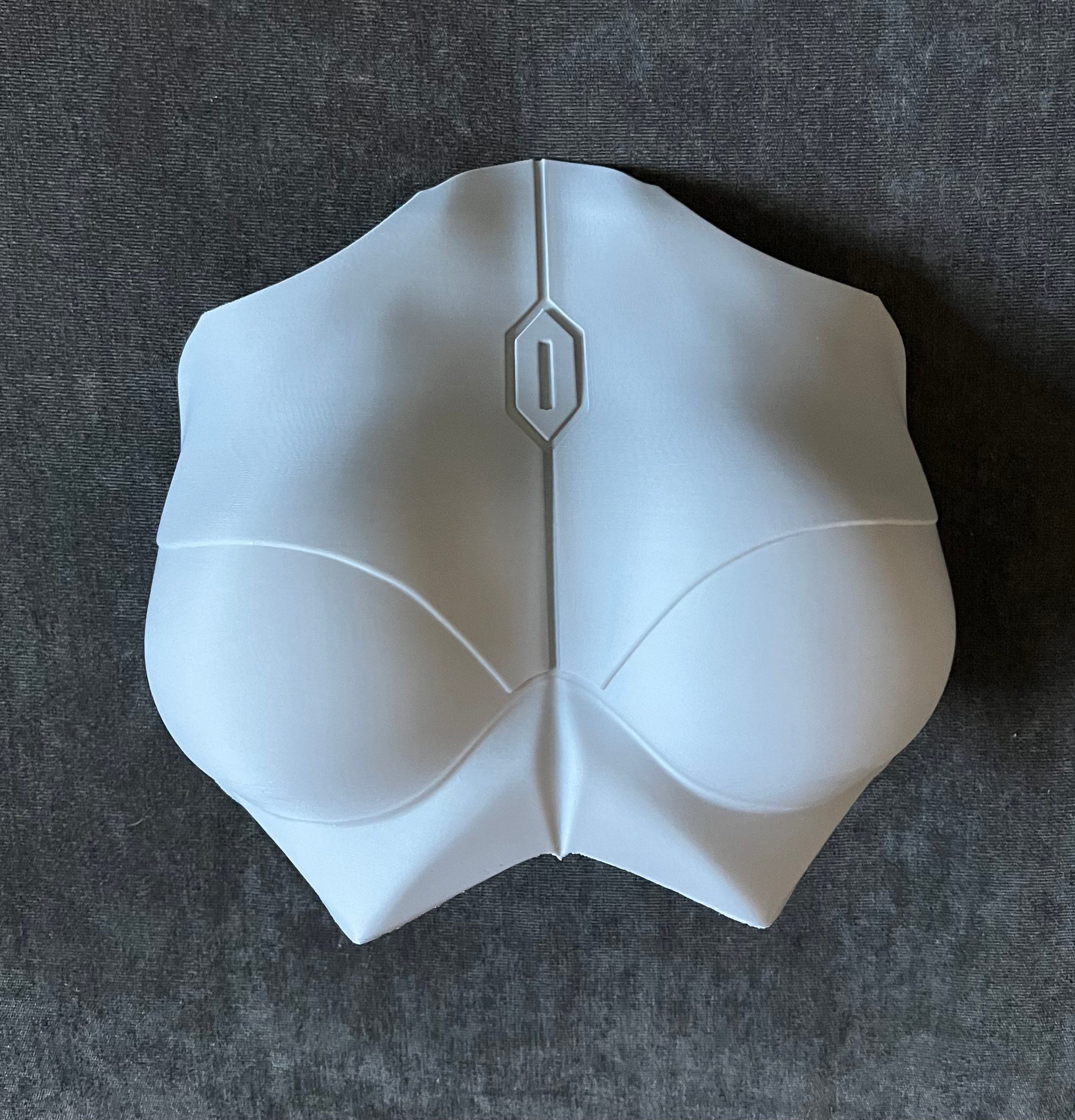 Feminized Mandalorian Beskar Chest Armor, Custom Sized, female mandalorian, Mandalorian Costume, Post Imperial