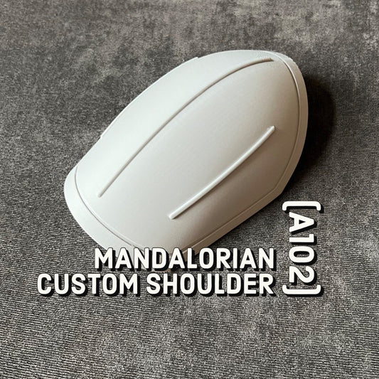 Mandalorian Custom Shoulder, Single Shoulder, A 102, Shoulder armor, Season 3, Armor Piece, Mandalorian Mythosaur Shoulder