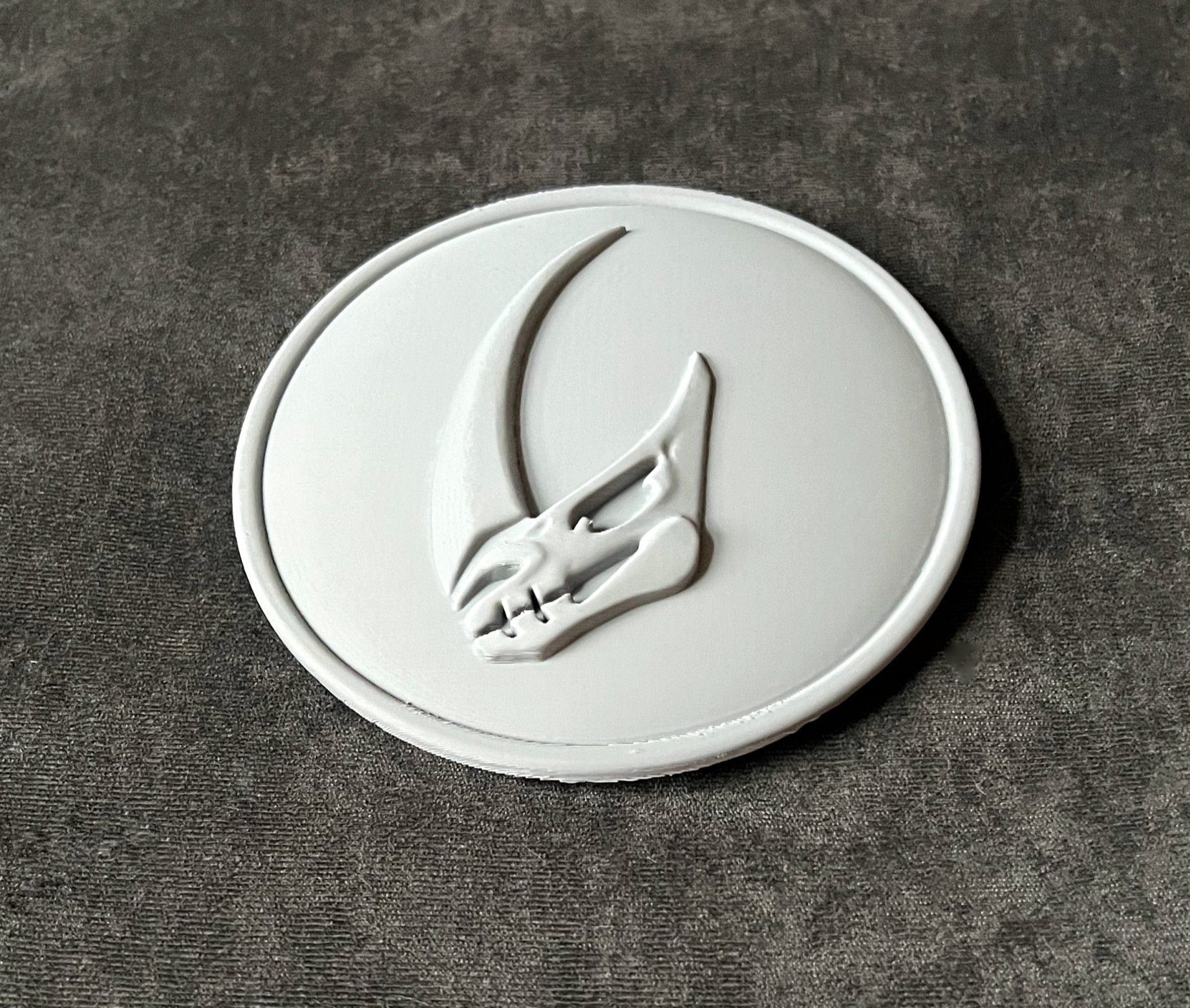 Rondel Disc Grogu Foundling armor, Season 3, Armor Piece, Mandalorian Mudhorn Signet